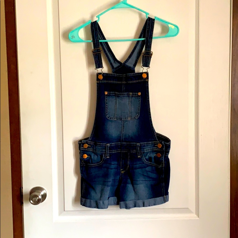 No Boundaries Denim Overalls